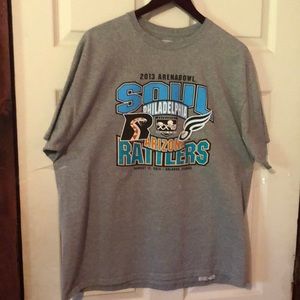 2013 Arena Bowl Gray T-Shirt Orlando Mens XL Philadelphia Soul Arizona Rattlers